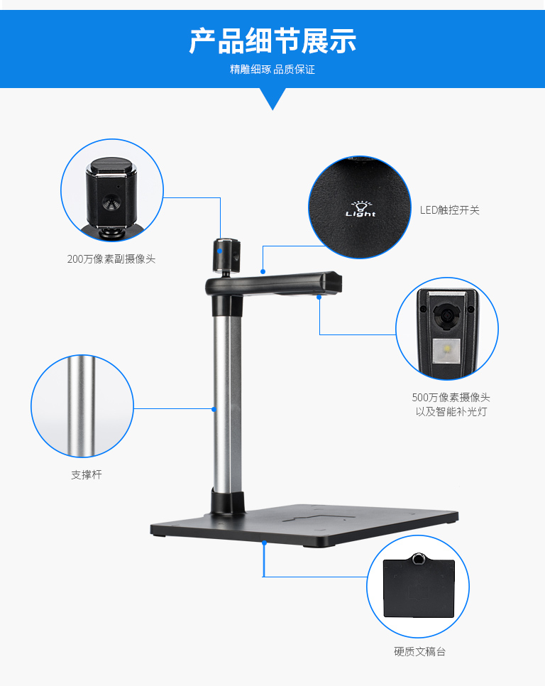 ZL-950TS，哲林高拍儀新品，高清晰